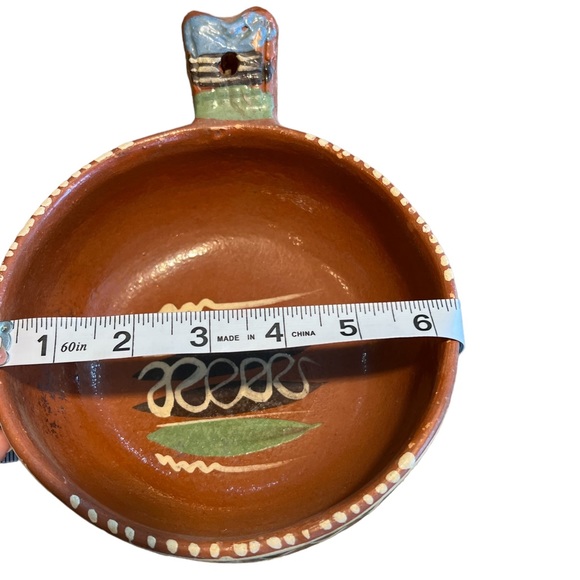 Vintage Mexican Terracotta Serving Bowls Cookware, Set of 4 - Picture 13 of 14
